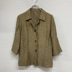 z-1178 TRUSSARDI テーラードジャケット 42 ベージュのサムネイル