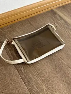 Francfranc プリローダ ウェットティッシュ＆マスクポーチ グレー