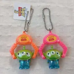トイストーリー リトルグリーンメン UFOキャッチャー エイリアン キーホルダー