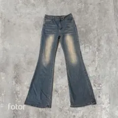 y2k フレアパンツ