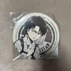 進撃の巨人 ちゃれくじ BIG缶バッジ リヴァイ