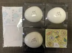 新品未使用 長寿の里 よかせっけん 88g 2個セット 泡立てネット付