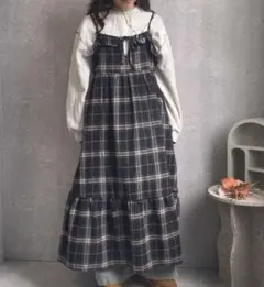 helm チェックキャミワンピース　Mサイズ