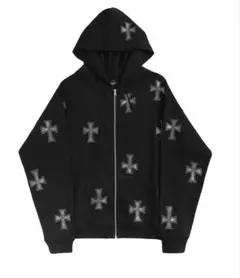 UNKNOWN 十字架パーカー M unknown パーカー 十字架 地雷 - メルカリ