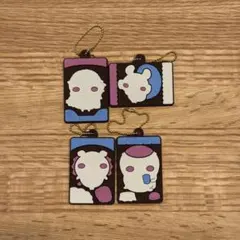 ラバーキーホルダーセット 4個