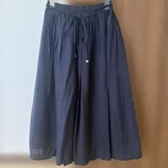 pink adobe　クロップド丈　フレアスカート