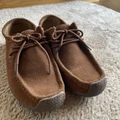 ブラウン スエード モカシン