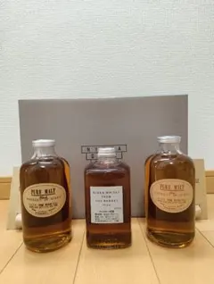 ウィスキー3本セット〜 ニッカ竹鶴 ピュアモルト＋フロムザバレル+安積