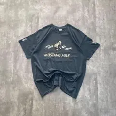 ギルダン USA古着 企業系 馬 ピザ屋 両面プリント Tシャツ 半袖 XLのサムネイル