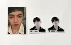 SEVENTEEN エスクプス トレカ1枚とステッカー2枚のセット