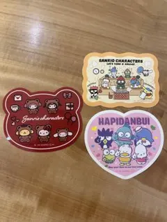 サンリオ　クッキーシール　3枚セット