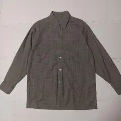 SUNJOKER　チェックシャツ　古着　ヴィンテージ