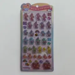 【正規品】もんちっち　うるちゅるポップシール　レインボー　うるちゅるシール