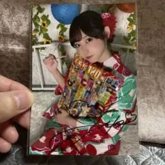水湊美緒 直筆サイン入り チェキ｜水湊みお｜#ババババンビ｜生写真