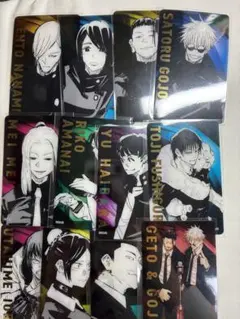 呪術廻戦　箔押しクリアカード　A