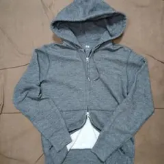 OLD UNIQLO（オールドユニクロ） ジップアップパーカー 丈短 Y2K