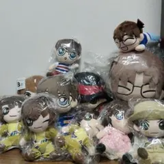 名探偵コナン ぬいぐるみマスコット 10点セット