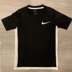 未使用に近い　Nike DRI-FIT Tシャツ XS 黒/白