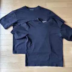 エアリズムコットンオーバーサイズTシャツ　5分袖　ユニクロ