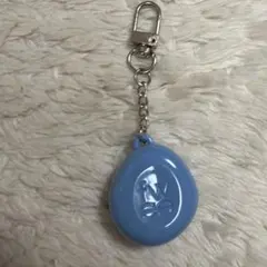 fwee キーホルダー　キーリング　キーチェーン　水色　青色　ブルー