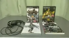 PS2 SOCOM中古ソフト 2本セット（攻略本あり）