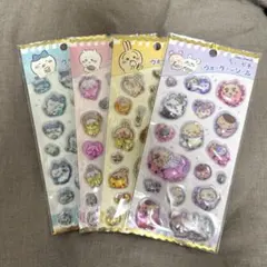 ちいかわ　ウォーターシール　4種類セット　ちいかわ　ハチワレ　うさぎ モモンガ