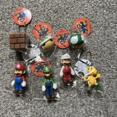 スーパーマリオ キーホルダーセット7体未使用✨