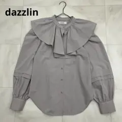 dazzlin ダズリン ラッフルカラー ブラウス freeのサムネイル