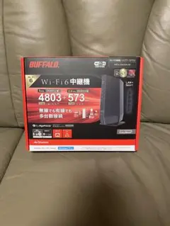 【美品】BUFFALO WEX-5400AX6 Wi-Fi6中継機