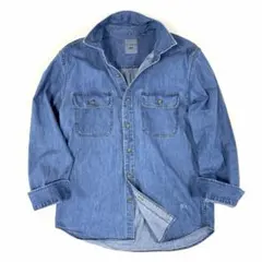 UNIQLO ユニクロ JWアンダーソン 長袖デニムシャツ インディゴ L