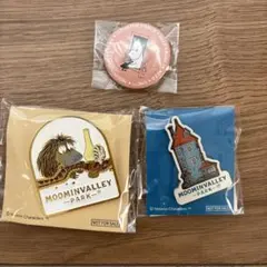 ムーミンバレーパーク　バッジ 3個セット