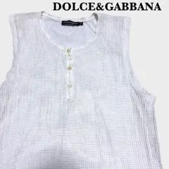 DOLCE&GABBANA Mesh Henry-neck 52のサムネイル