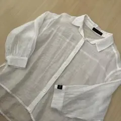 ラブトキシック　長袖シアーシャツ　SS