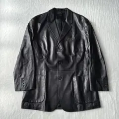 美品　セオリーリュクス　ラムレザー　本革　テーラードジャケット　ブラック 2541085294.jpg?1743069013