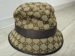 GUCCI バケットハット ベージュL