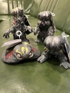 ムービーモンスター　ヘドラ ソフビ　4体セット