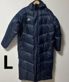 adidas CLIMAPROOF ベンチコート ネイビー