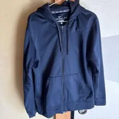 Nike Therma-FIT フルジップパーカー ネイビー