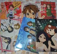 けいおん！ クリアファイル 6枚セット