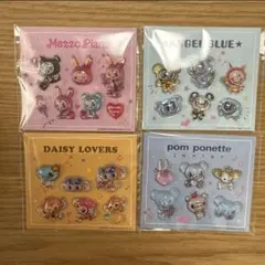 H*a様 ナルミヤキャラクターズ　ぷっくりしーる　 セブンイレブン　４種４枚コン