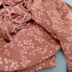 ピンク系　 花柄 　羽織り