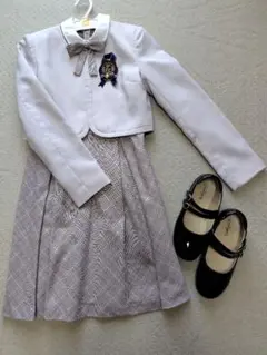 キャサリンコテージ　卒服160＆シューズ23cmセット