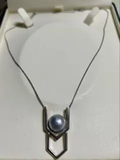 天然海水パールネックレス マベパール 14kgf ペンダント ハンドメイド 