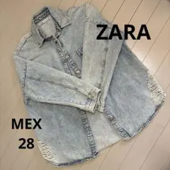 ZARA デニムジャケット ダメージ加工
