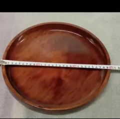 【未使用】天然木 ケヤキ くり抜き 盆 丸盆 30cm 尺 木製【説明文必読】 未使用】天然木 ケヤキ くり抜き 盆 丸盆 30cm 尺 木製【説明文必読