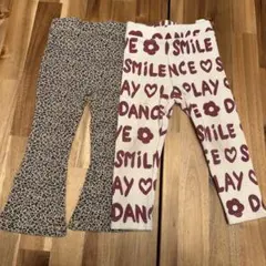 ZARA H&M ベビー　リブレギンス　スパッツ　2枚セット