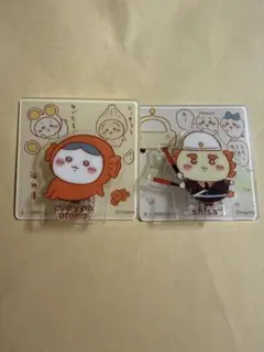 ちいかわ　アクリルシーンクリップ シーサー　カレーのおとも