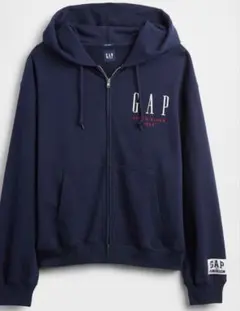 GAP ネイビー ジップアップパーカー Mサイズ YEEZY GAP(イージー ギャップ) ジップアップパーカー ネイビー サイズ