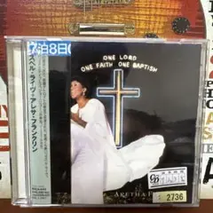 アレサ・フランクリン「ゴスペル・ライブ」／国内盤レンタル落ちCD