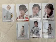 櫻坂46 生写真 セット　202「5」浴衣衣装